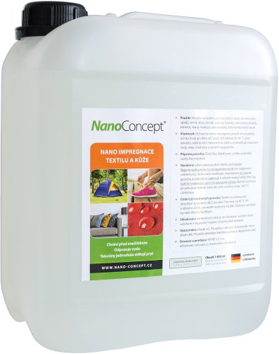 NanoConcept Nano impregnation for textiles and leather 5 l - Impregnation - Main image
