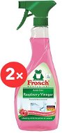 FROSCH EKO Scale Cleaner with Raspberry Vinegar 2 × 500ml - Eco-Friendly Cleaner