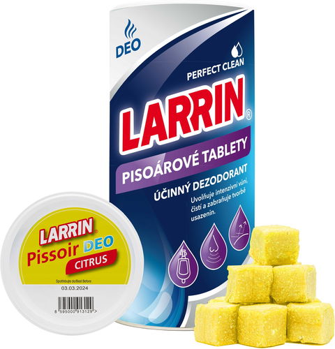 LARRIN WC Pissoir deo (tuba) citrus 900 g - Vůně do pisoáru - Hlavní obrázek