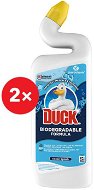 DUCK Ocean Splash biodegradable formula 2×750 ml - Toilet Cleaner