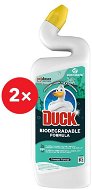 DUCK Coastal Forest biodegradable formula 2×750 ml - Toilet Cleaner