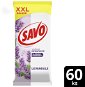 Wet Wipes SAVO Lavender cleaning wipes 60 pcs - Čisticí ubrousky