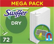 Náhradný mop SWIFFER Sweeper Dry čistiace obrúsky 72 ks - Náhradní mop