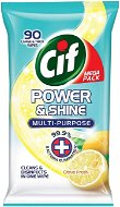 CIF Power & Shine Citrus Fresh 90 ks - Čistiace utierky