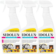 SIDOLUX Professional scorch and fireplace glass 3×500 ml - Cleaning Agent