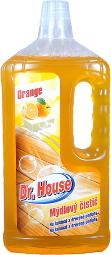 DR. HOUSE Soap Cleaner Orange 1 l - Floor Cleaner - Main image
