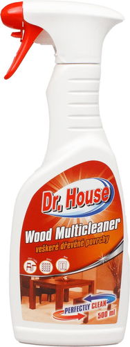 DR. HOUSE Multicleaner na dřevěné povrchy v rozprašovači 500 ml - Čistič na dřevo - Hlavní obrázek