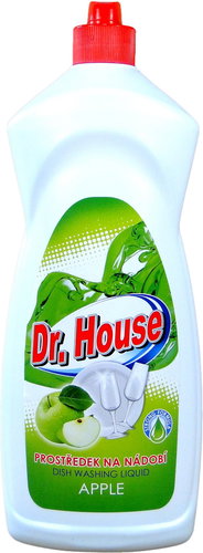 DR. HOUSE dishwashing liquid Apple 1 l - Dish Soap - Main image