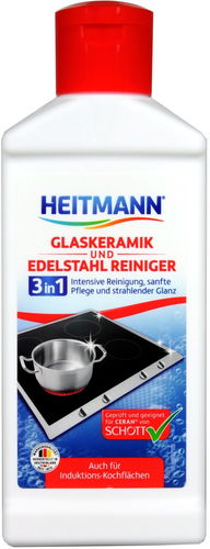 HEITMANN čistič na keramické sklo a nerez 250 ml - Čistič kuchyňských spotřebičů - Hlavní obrázek