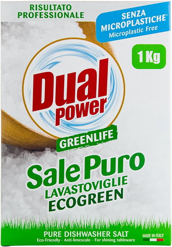 ITALCHIMICA Dual Power Greenlife Sale Puro 1 kg - Dishwasher Salt - Main image