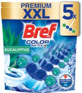 BREF Color Aktiv Eucalyptus 5× 50 g - Toilet Cleaner