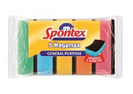 Spontex Megamax Antibac houbička 5 ks - Dish Sponge