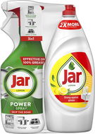 JAR Power Spray 3v1 Lemon 0,5 l + JAR Lemon 0,9 l - Prostředek na nádobí