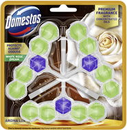 DOMESTOS Aroma Lux White Rose 3× 50 g - WC blok