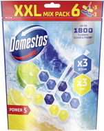 DOMESTOS Power 5 Limetka / Ocean 6 × 50 g - WC blok