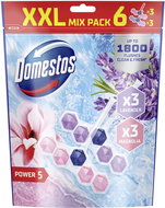 DOMESTOS Power 5 Magnolia / Lavender 6 × 50 g - Toilet Block