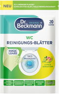 WC čistič DR. BECKMANN Čisticí ubrousky do WC Citrus Sensation 20 ks - WC čistič