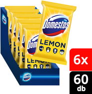 DOMESTOS Lemon 6× 60 ks - Čistiace utierky