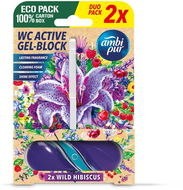AMBI PUR WC Active blokk vad hibiszkusz 2×45 g - WC golyó