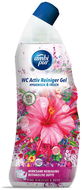 AMBI PUR WC Active rózsaszín hibiszkusz és rózsa 750 ml - WC gél