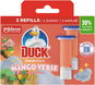 DUCK Fresh Discs duonáplň WC Mango Verse 2 × 36 ml - WC gel