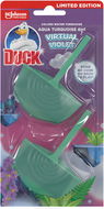 DUCK Aqua Turquoise 4v1 Virtual Violet Duopack 2 × 38,6 g - WC blok