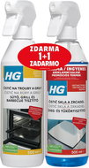 HG Oven and Grill Cleaner + Glass and Mirror Cleaner 500 ml + 500 ml - Oven & Grill Cleaner