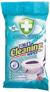 Cleaning Wipes GREEN SHIELD Toilet Anti-Bacterial 40 pcs - Čisticí ubrousky