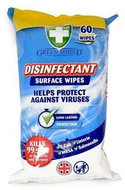 GREEN SHIELD Disinfectant 60 pcs - Cleaning Wipes