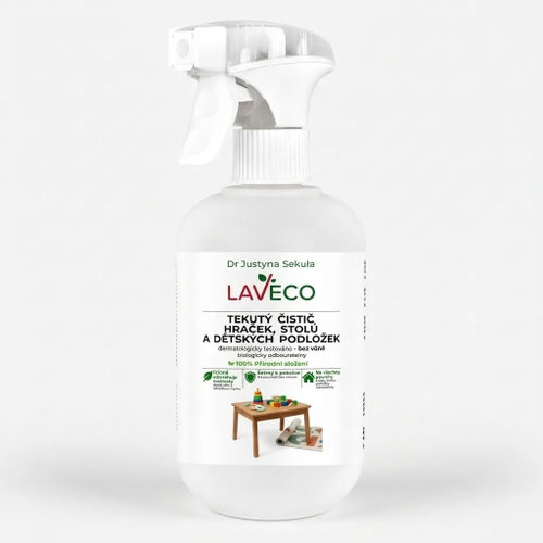 LAVECO Tekutý čistič hraček, stolů a dětských podložek 500 ml - Furniture Cleaner - Main image