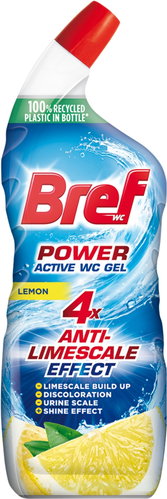 BREF Power Aktiv Gel Lemon 750 ml - Toilet Cleaner - Main image