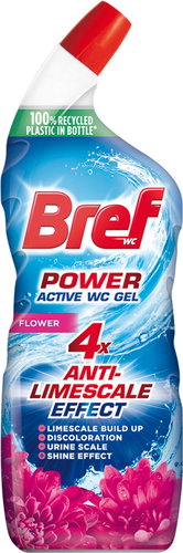 BREF Power Aktiv Gel Flower 750 ml - Toilet Cleaner - Main image