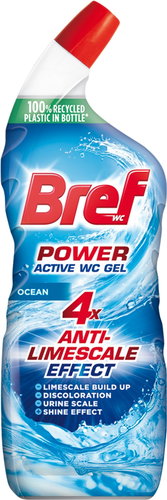 BREF Power Aktiv Gel Ocean 750 ml - Toilet Cleaner - Main image