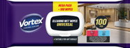 VORTEX Ubrousky pro domácnost universální 100 ks - Cleaning Wipes