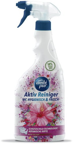 AMBI PUR WC Active sprej růže & lilie 750 ml - Toilet Cleaner - Main image