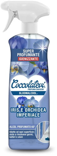 COCCOLATEVI Blomcool universal cleaner + home fragrance Iris+Orchidea Imperiale 750ml - Universal Cleaning Product - Main image