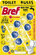 BREF Lemon Juicy Citrus 3× 50g - Toilet Block