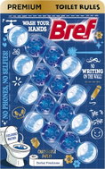 BREF Chlorine Herbal Freshness 4×50g - Toilet Block