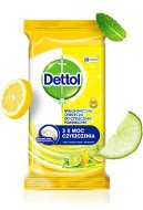 DETTOL Antibacterial Wipes on Surfaces Lemon and Lime 32 Pcs - Wet Wipes
