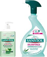 SANYTOL Duopack Universal Spray + Liquid Moisturizing Soap - Cleaning Kit