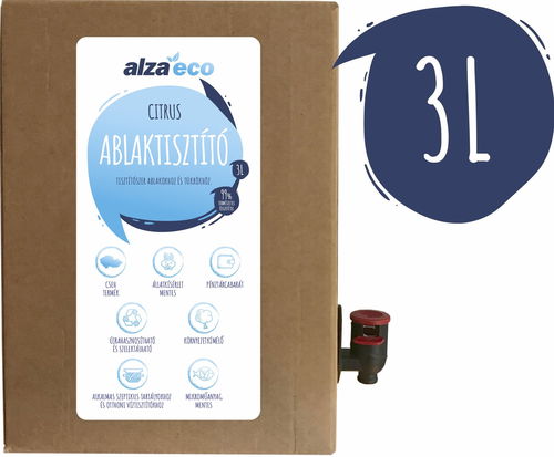 AlzaEco Citrus ablaktisztító 3 l - Tisztítószer - Fő fotó