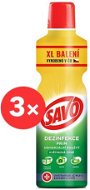 SAVO Prim Flower fragrance 3 × 1.2 l - Disinfectant