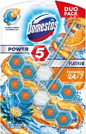 DOMESTOS Power 5 Blue Lotus & Orange 2 × 55g - Toilet Cleaner