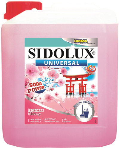 SIDOLUX Universal Soda Power Japanese Cherry 5 l - Padlótisztító - Fő fotó