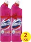 DOMESTOS Extended Power, Pink, 2×750ml - Toilet Cleaner