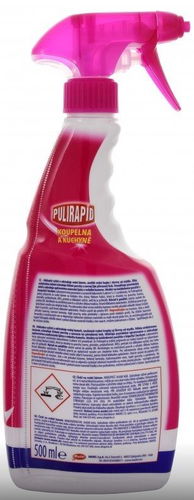 PULIRAPID Bathroom and Kitchen 2-in-1 with Vinegar 500ml - Multipurpose  Cleaner