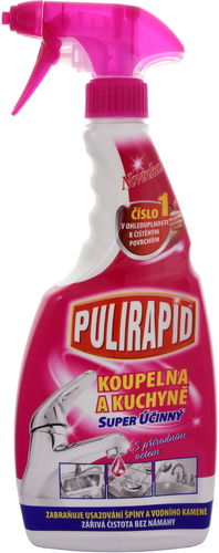 PULIRAPID Bathroom and Kitchen 2-in-1 with Vinegar 500ml - Multipurpose  Cleaner