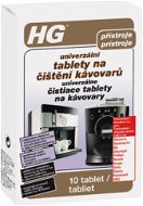 HG Univerzálne tablety na čistenie kávovarov 10 ks - Čistič kávovarov