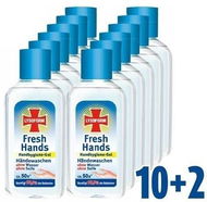 LYSOFORM Fresh Hands Desinfektions Gel 10× 50ml - Antibacterial Gel