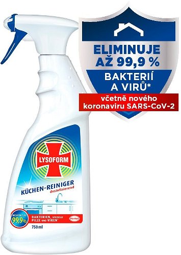 Lysoform Disinfectant Degreaser Spray 750 Ml